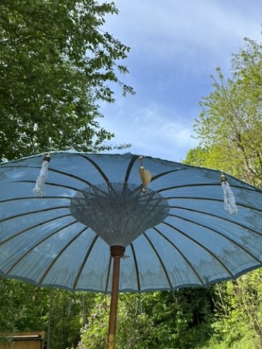 Parasol balinais PBB1 vue bas